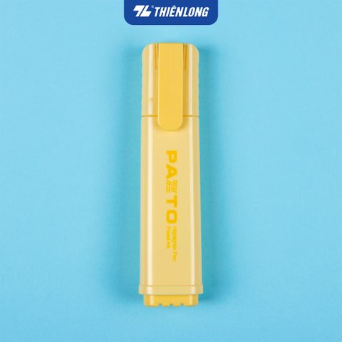 Bút dạ quang màu Pastel Thiên Long Flexoffice Pazto FO-HL009/VN - Bút dạ quang rửa được - Photocopy không làm mất nét chữ bên dưới