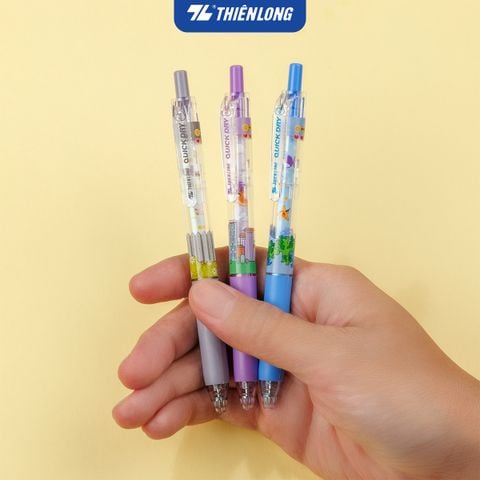 Bút gel Quick Dry Thiên Long GEL-057 - Mực khô siêu nhanh