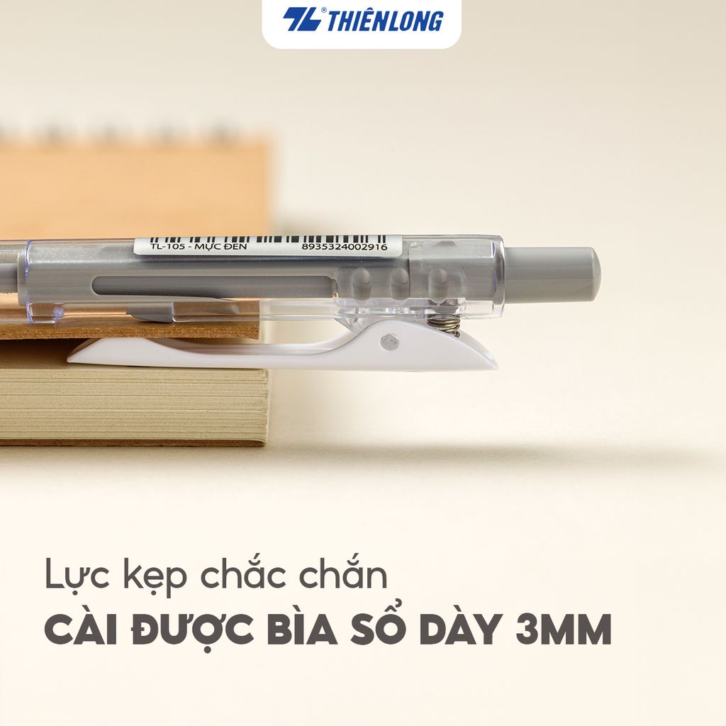 Bút bi Thiên Long TL-105 màu pastel PRO 027