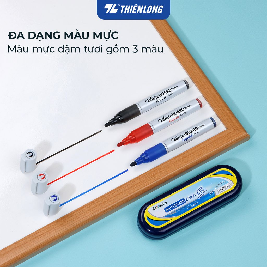 Bút lông bảng - Whiteboard Marker Liquid Thiên Long WB-022 - Không Xylene