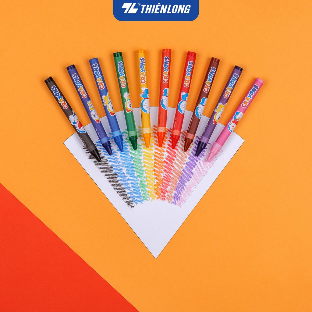 Sáp 24 màu Colokit Doraemon CR-C06/DO