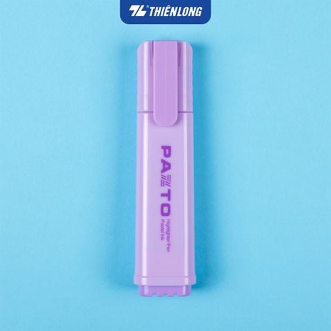 Bút dạ quang màu Pastel Thiên Long Flexoffice Pazto FO-HL009/VN - Bút dạ quang rửa được - Photocopy không làm mất nét chữ bên dưới