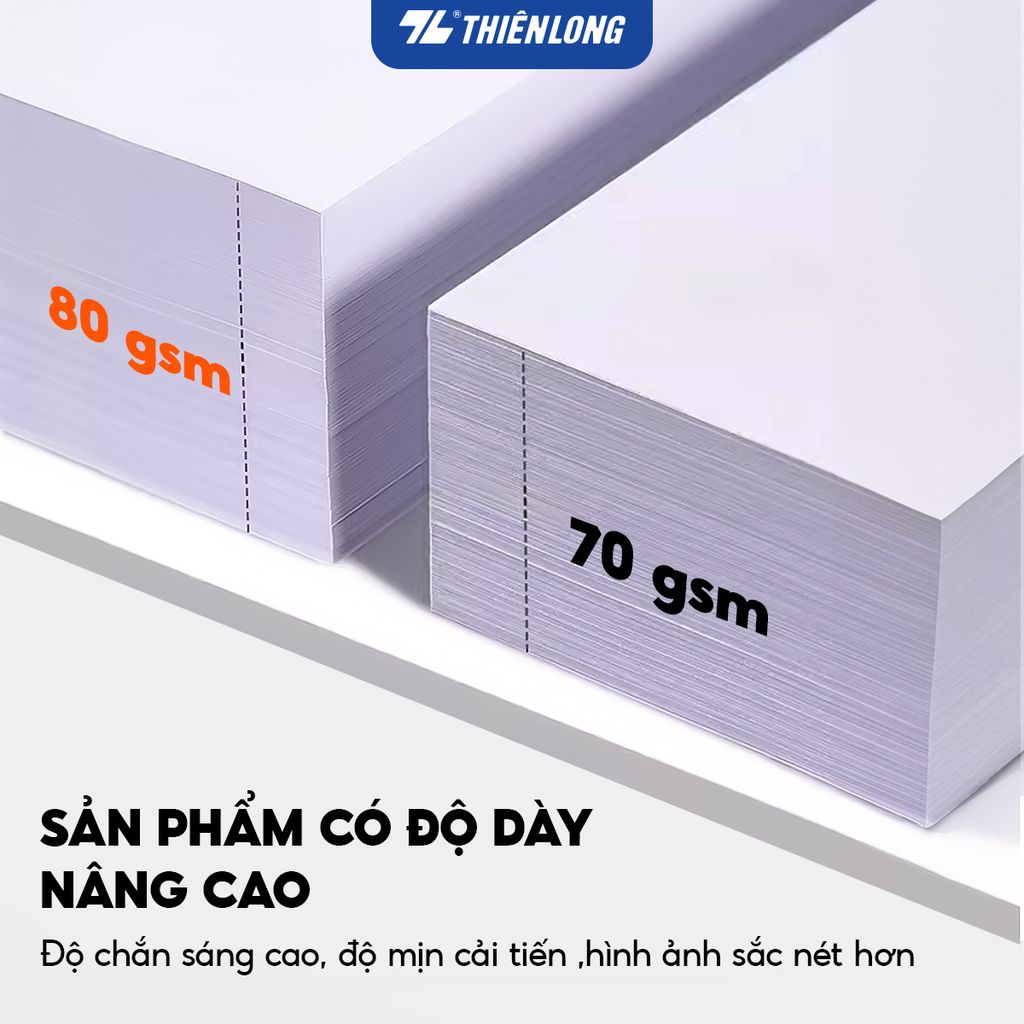 Combo 10 Ream giấy A4 80 gsm IK Copy (500 tờ) - Hàng nhập khẩu Indonesia