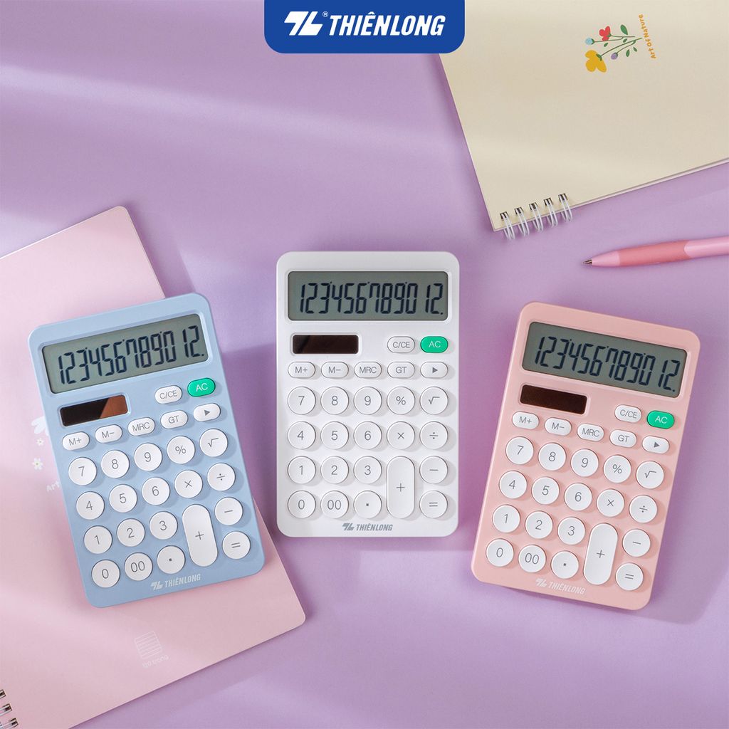 Máy tính văn phòng Thiên Long Flexio CAL-008