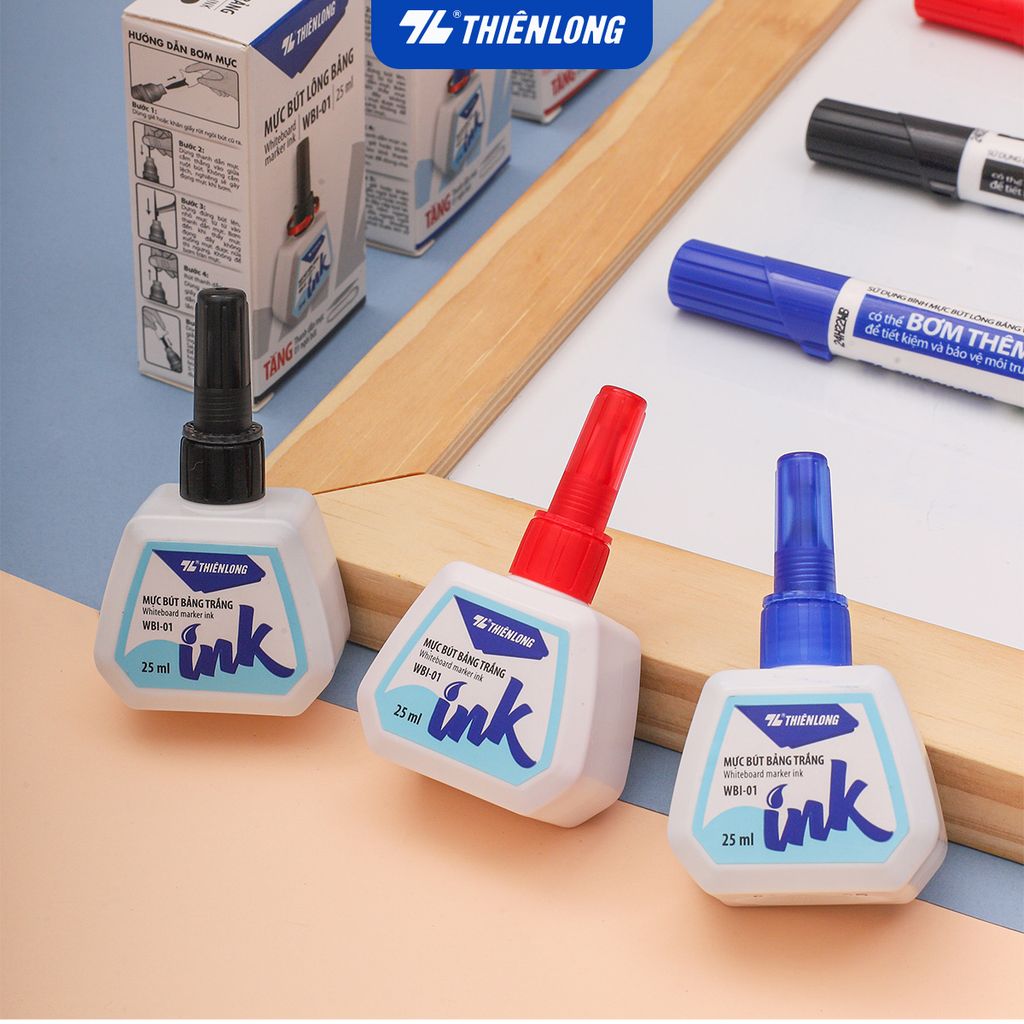 Mực bút lông bảng Thiên Long WBI-01