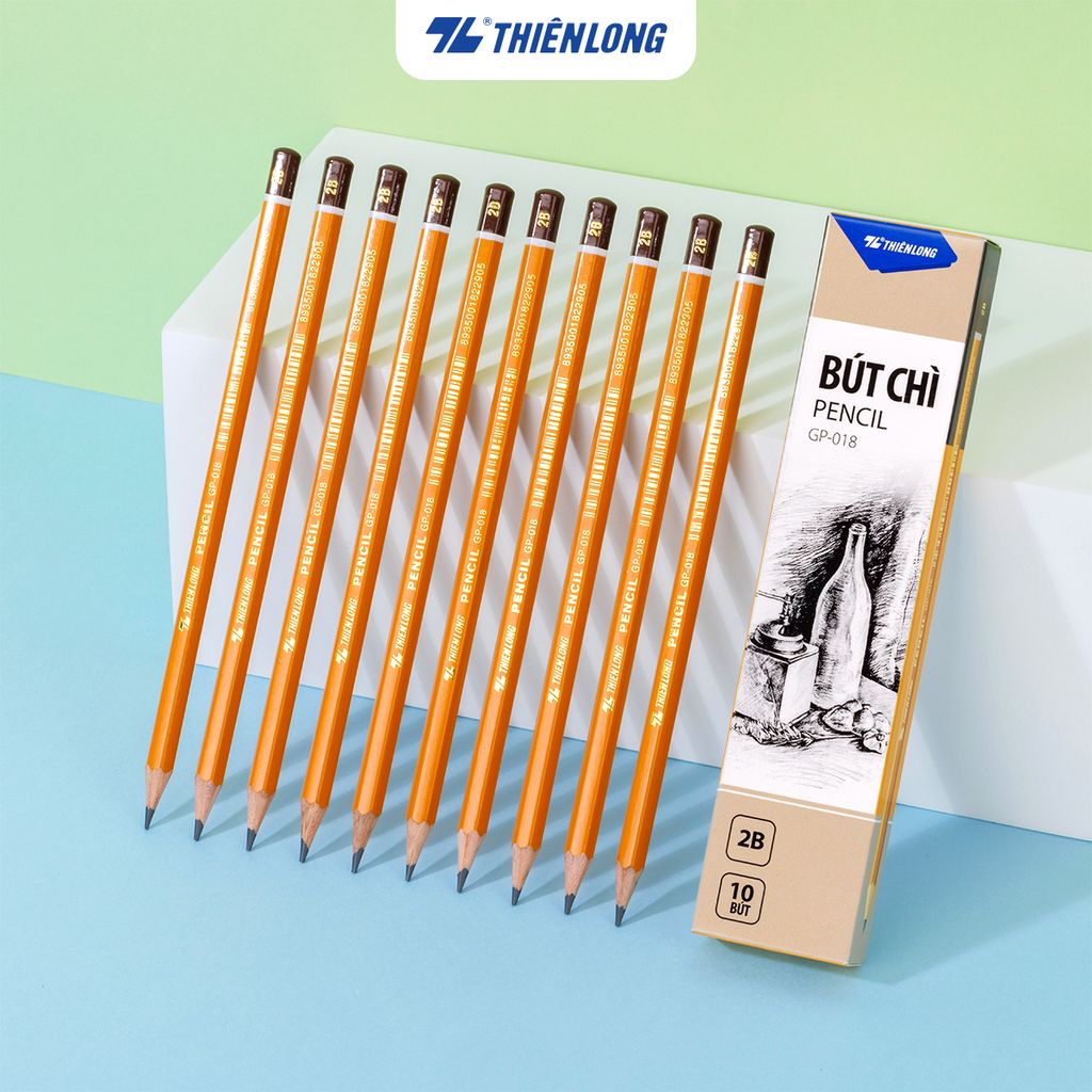 Combo 20 Bút chì gỗ 2B Thiên Long GP-018