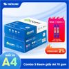  Combo 5 Ream giấy A4 70 gsm IK Copy (500 tờ) - Hàng nhập khẩu Indonesia 