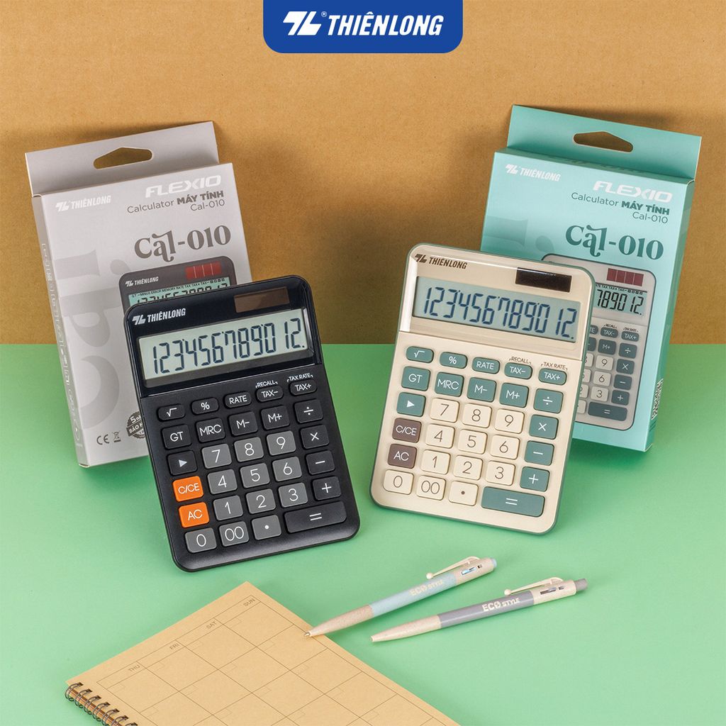 Máy tính văn phòng Thiên Long Flexio CAL-010