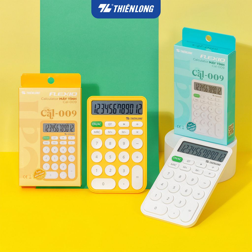 Máy tính văn phòng Thiên Long Flexio CAL-009