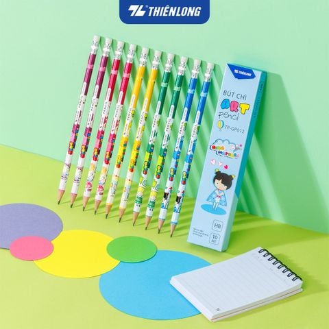 Bút chì gỗ Điểm 10 TP-GP012 (màu ngẫu nhiên)