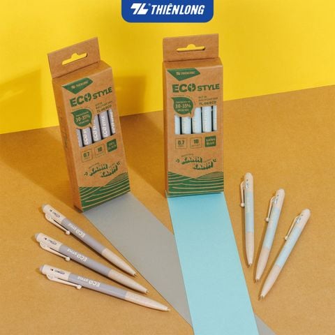 Combo 5/10/20 Bút bi - Eco Style Thiên Long TL-08/ECO thân thiện mới môi trường