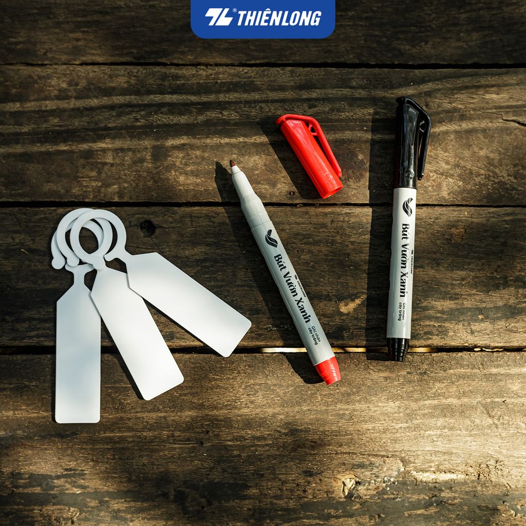 Túi 2 Bút vườn xanh Thiên Long PM-022 - Khô nhanh, bền màu với thời tiết