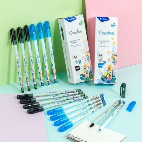 Combo 5/10/20 Bút bi - Ballpoint Pen Candee Thiên Long TL-019