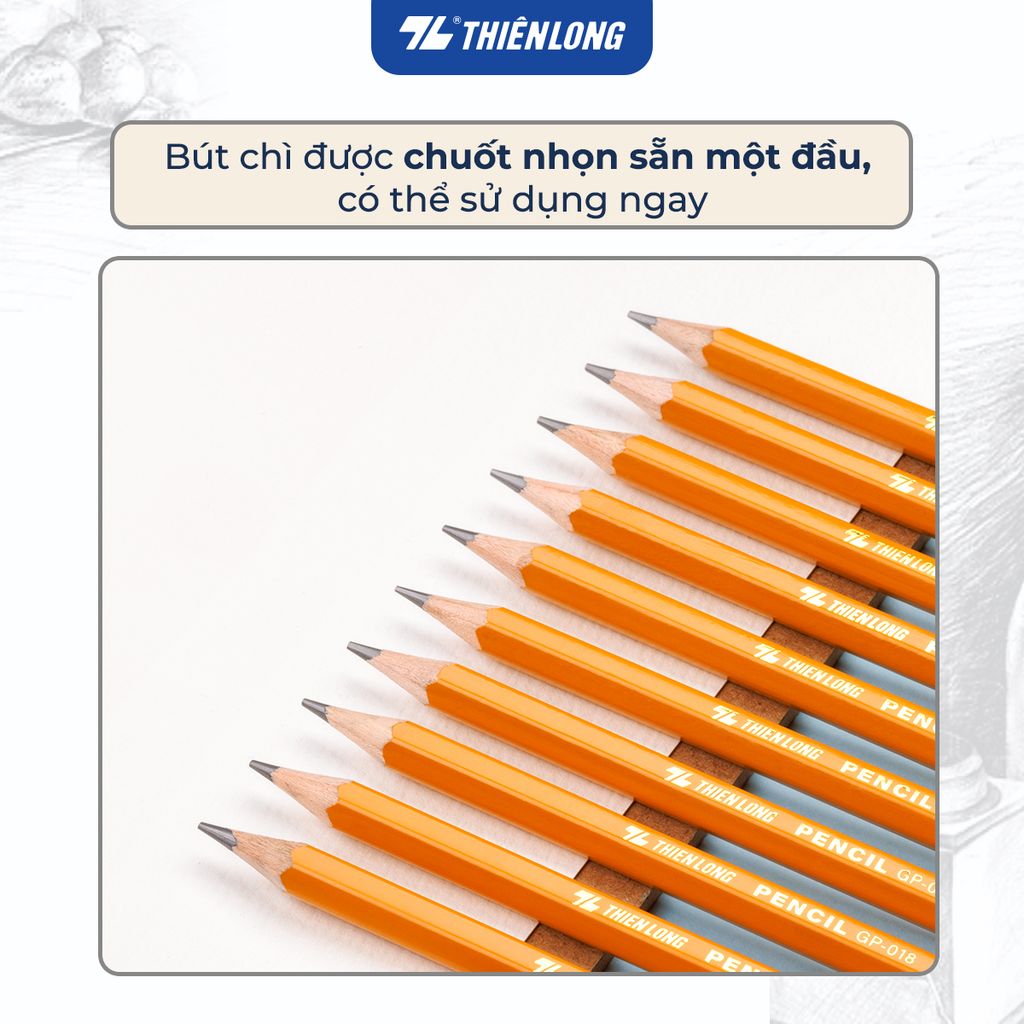 Bút chì gỗ 2B Thiên Long GP-018