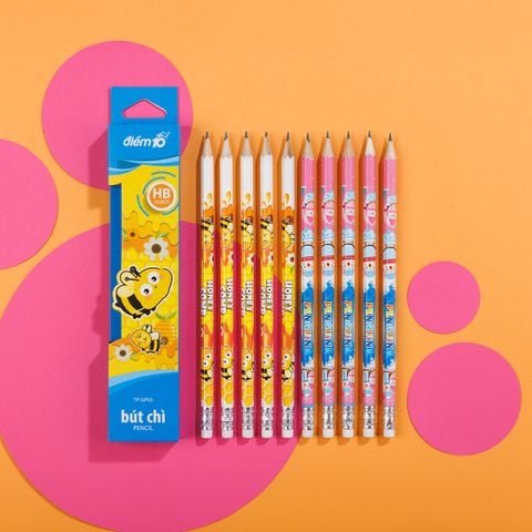 Combo 20 Bút chì gỗ HB Điểm 10 TP-GP05