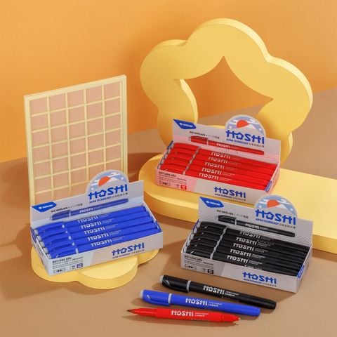 Combo 10 Bút lông dầu Hoshi Thiên Long PM-019/HS - Công nghệ Nhật Bản