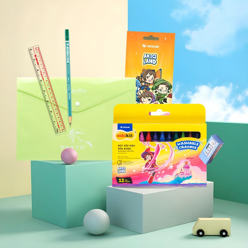 Combo Bé Học Vui (Tiểu Học) - 10 món