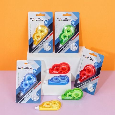 Bút xóa kéo FlexOffice FO-CT02 (Màu ngẫu nhiên)