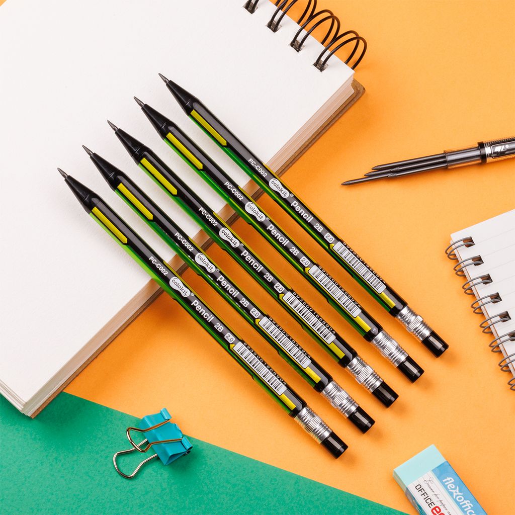 Combo 20 Bút chì bấm Neon Thiên Long Colokit PC-C002