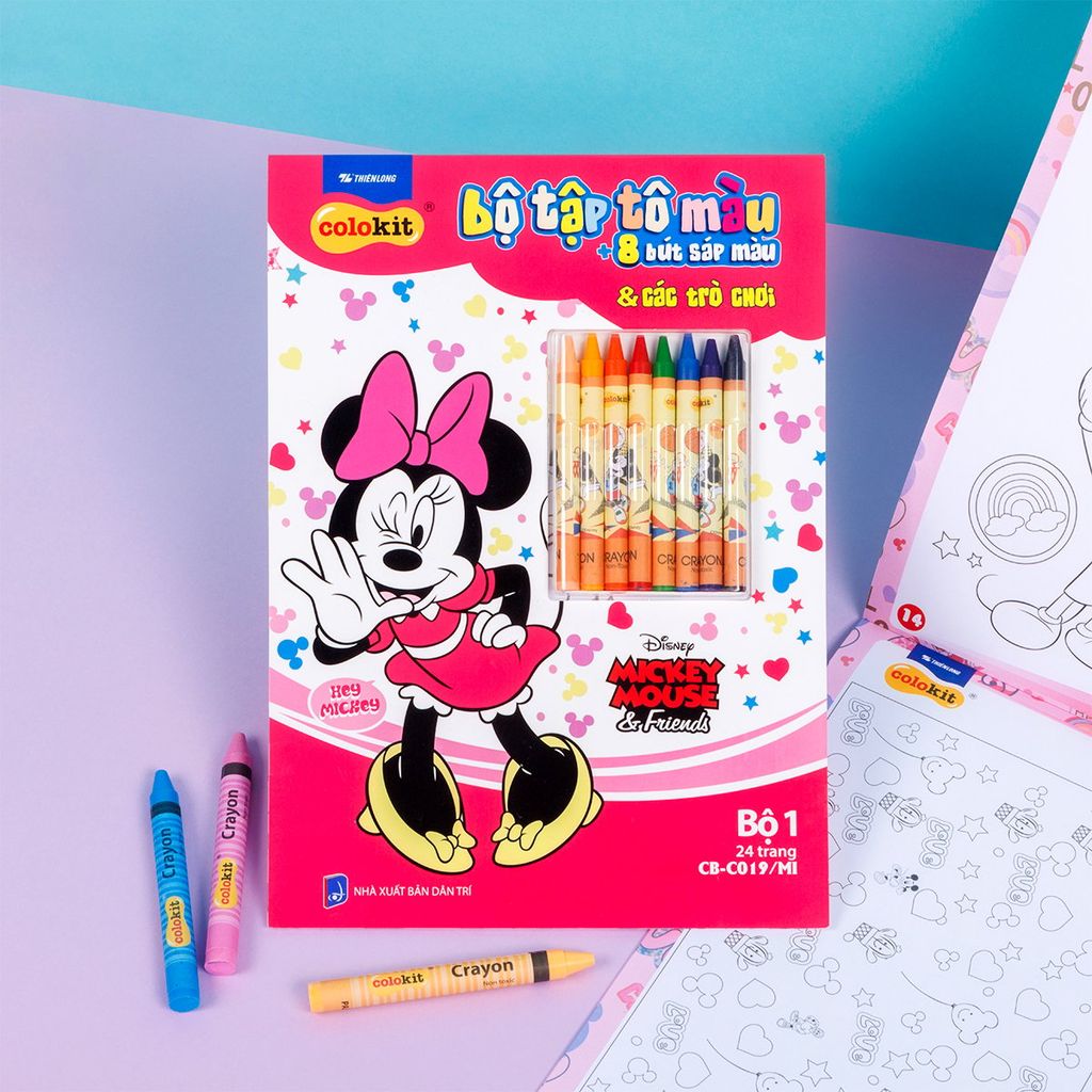 Tập tô màu Colokit Disney Mickey CB-C019/MI