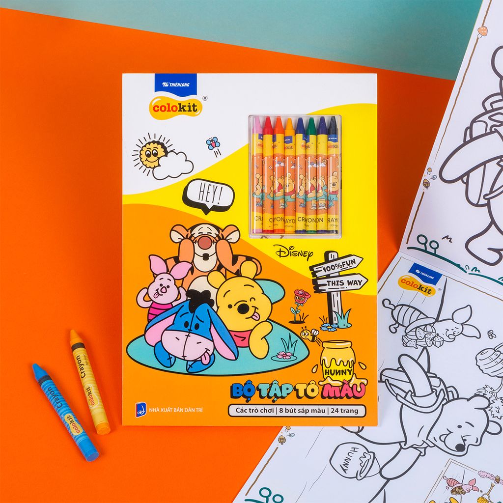 Tập tô màu Colokit Disney Mickey CB-C019/MI