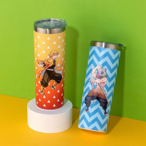 Ly giữ nhiệt 650ml nhân vật Demon Slayer Thiên Long TC-001/DS