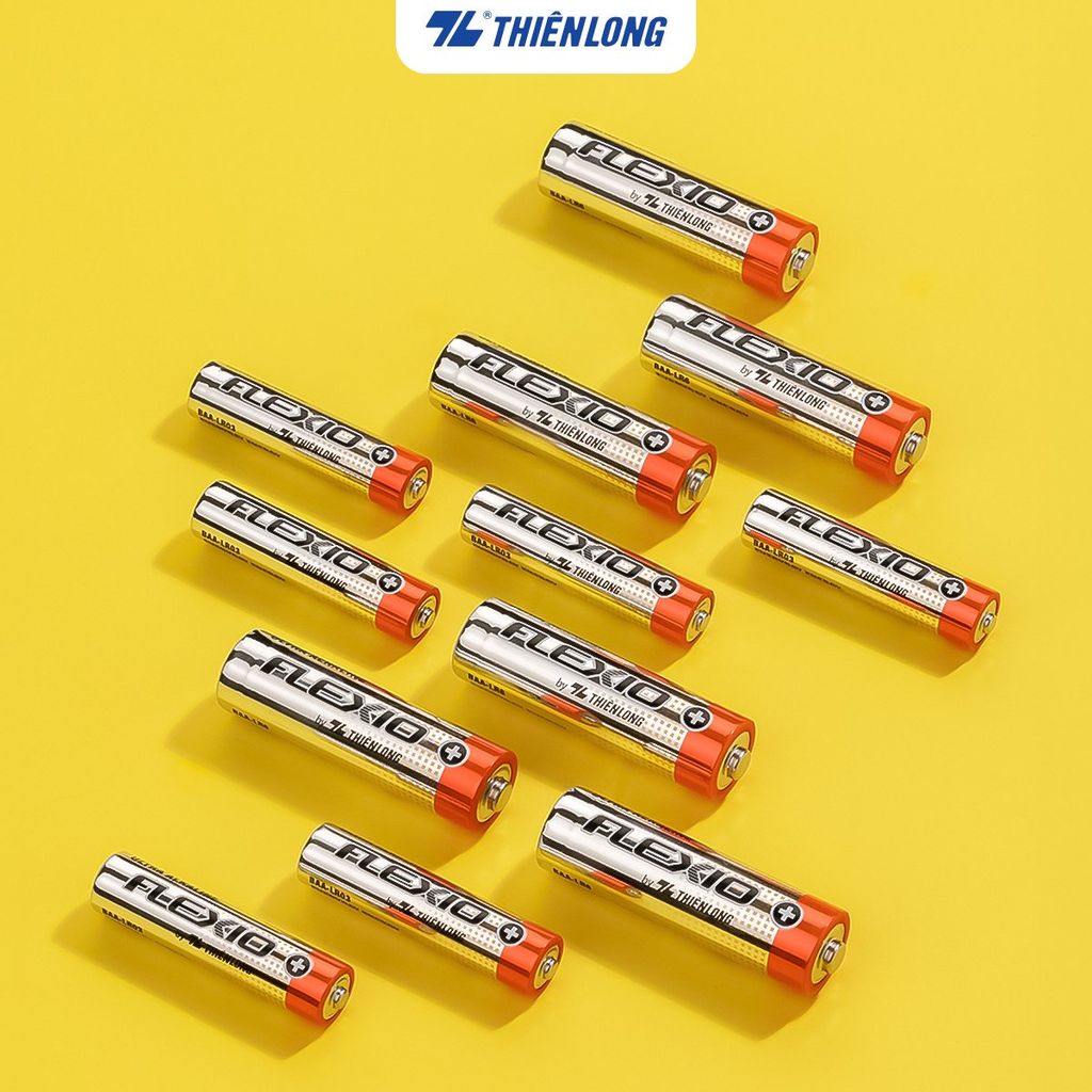Pin Alkaline AAA Thiên Long Flexio