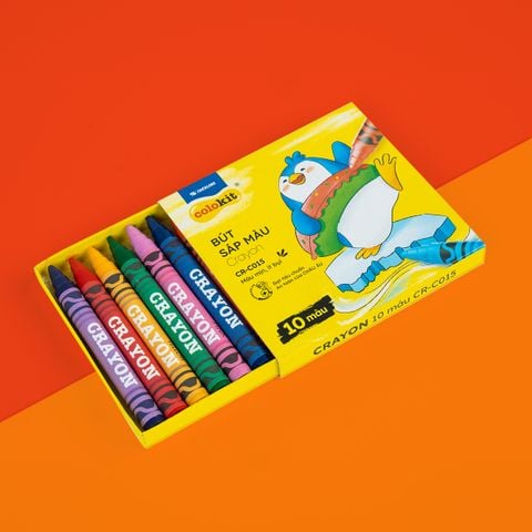 Sáp 10 màu Colokit CR-C015