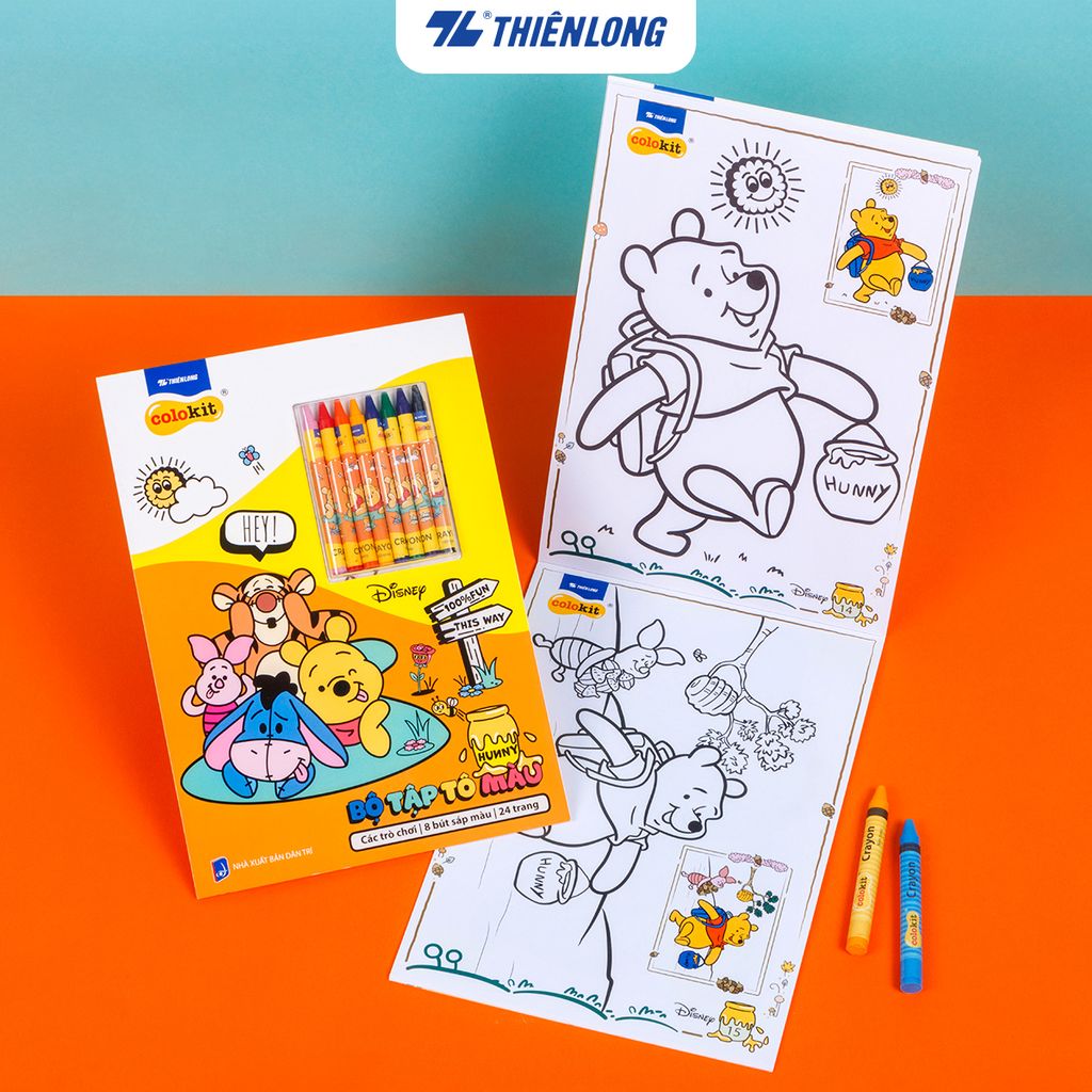 Tập tô màu Colokit Disney Mickey CB-C019/MI