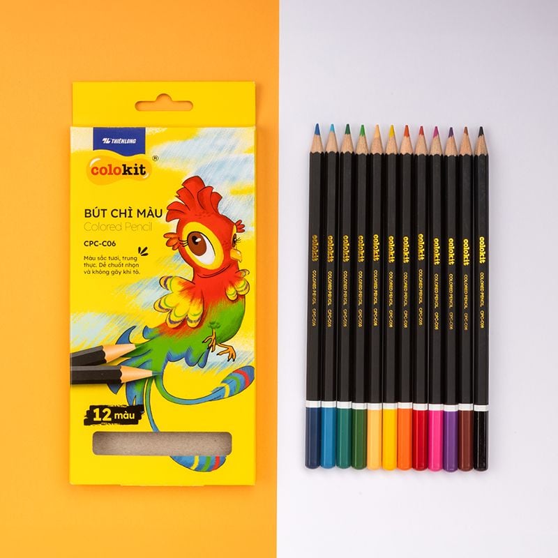 Bút chì 12 màu Colokit CPC-C06