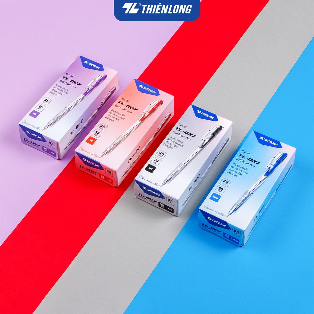 Hộp 20 Bút Bi Thiên Long TL-027