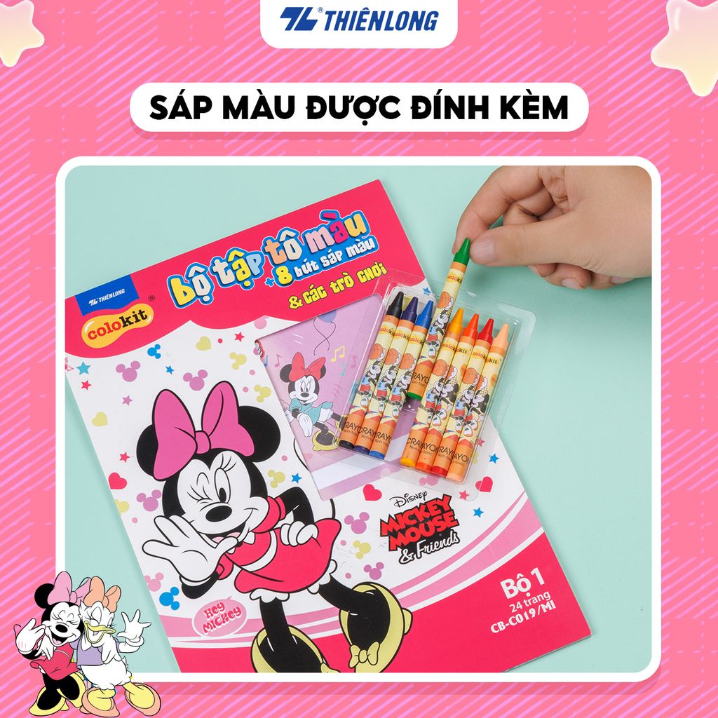 Tập tô màu Colokit Disney Mickey CB-C019/MI