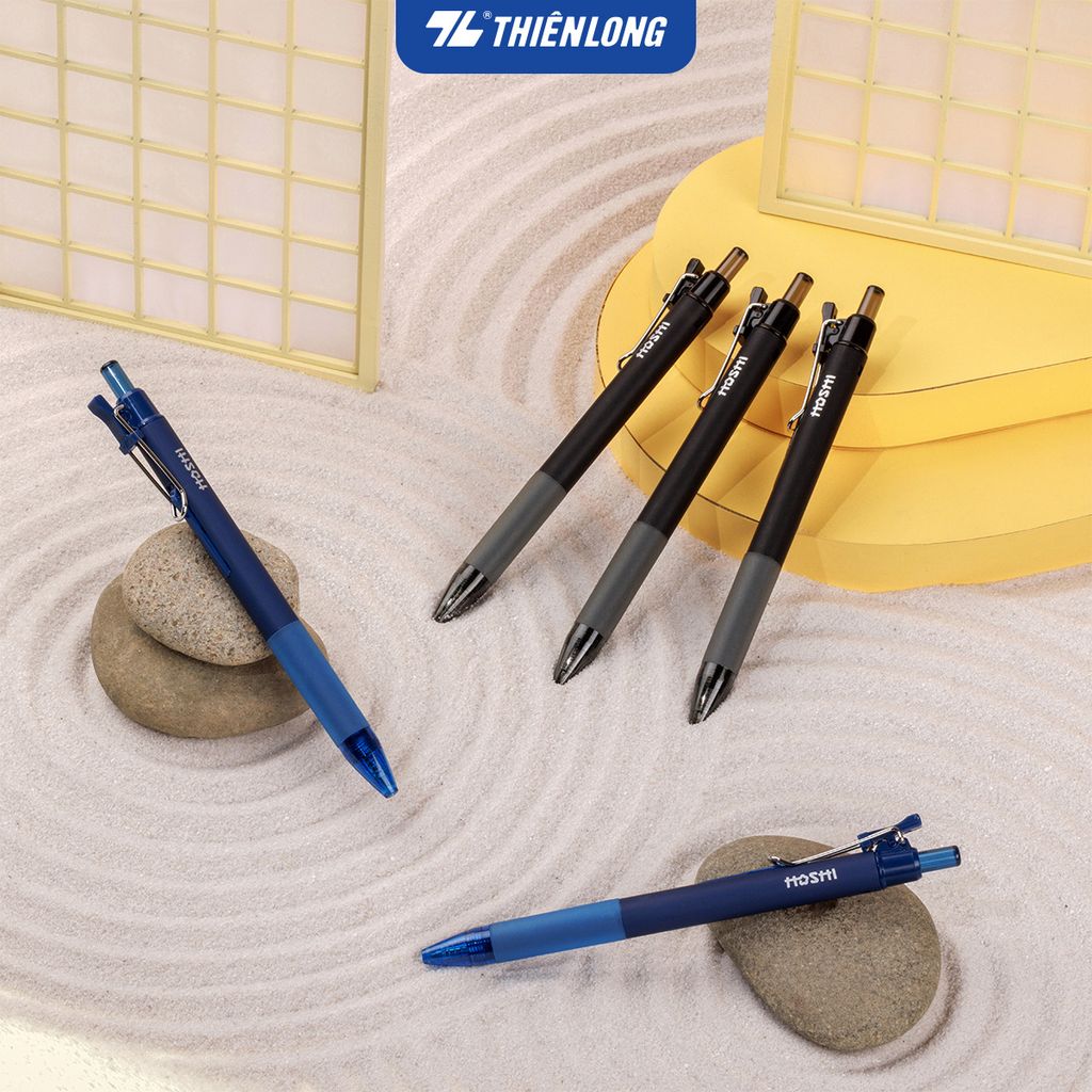 Bút gel Hoshi Thiên Long GEL-047/HS - Công nghệ Nhật Bản