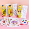 Tranh tập tô màu nước dạng nén - Watercolour Painting Set Thiên Long Colokit 