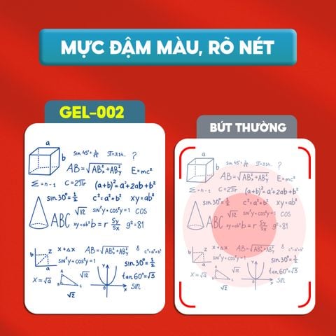 Bút gel xóa được Thiên Long Điểm 10 TP-GELE002