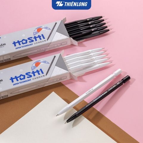 Combo 10 Bút chì bấm Hoshi Thiên Long PC-037/HS - Công nghệ Nhật Bản