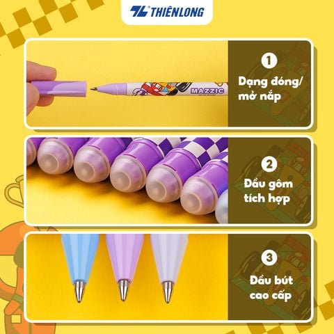 Bút gel xóa được Mazzic Thiên Long GELE-006/V1