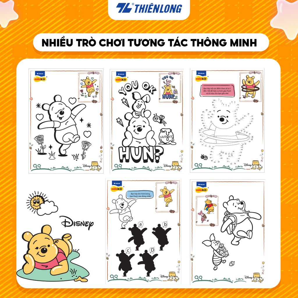 Tập tô màu Colokit Disney Mickey CB-C019/MI