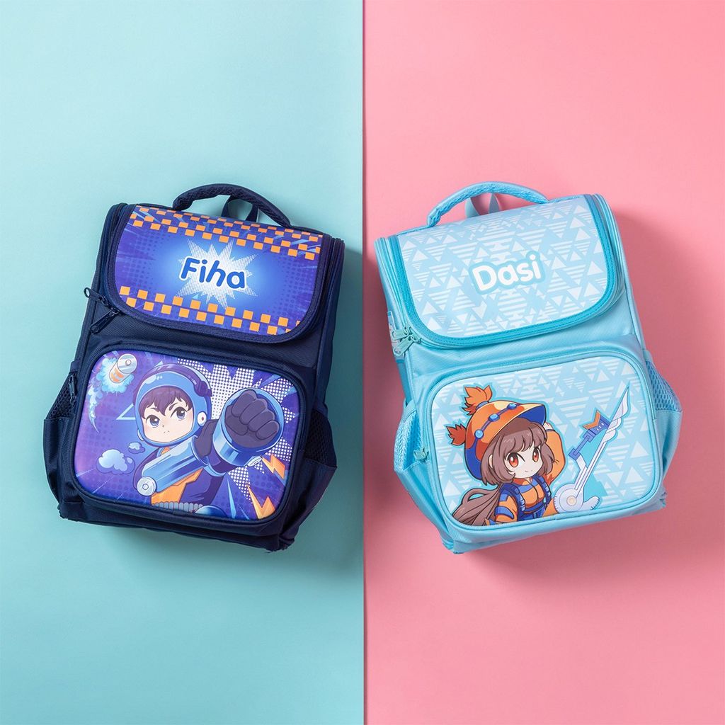 Cặp chống gù - Balo học sinh AkooLand Thiên Long BP-022/AK - Đệm mút dày dặn hơn