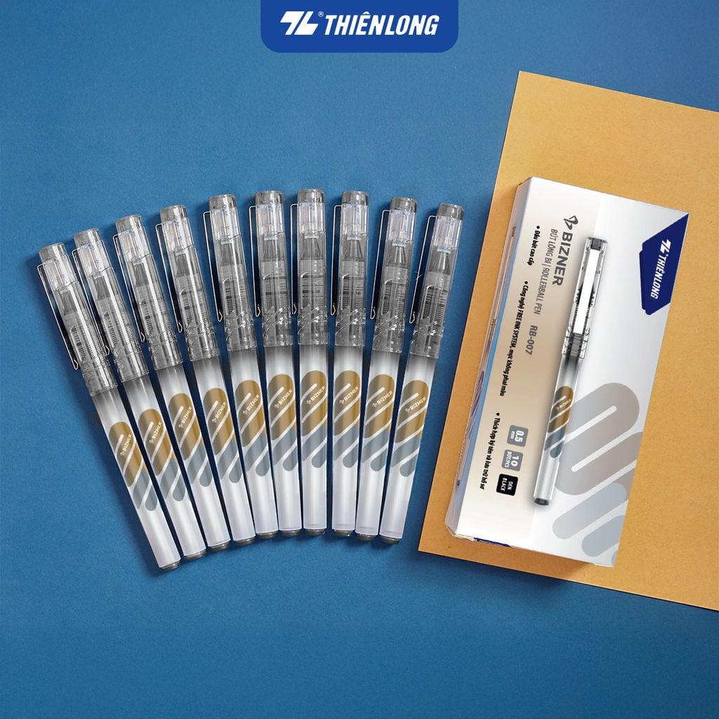 Bút ký tên cao cấp - Rollerball Pen Thiên Long RB-007 - Công nghệ Free Ink System