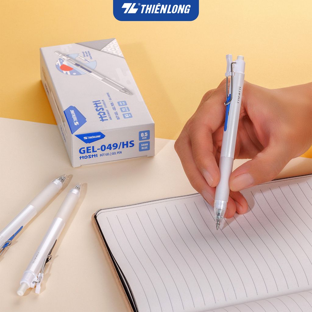 Combo 20 Bút gel Hoshi Thiên Long GEL-049/HS - Công nghệ Nhật Bản