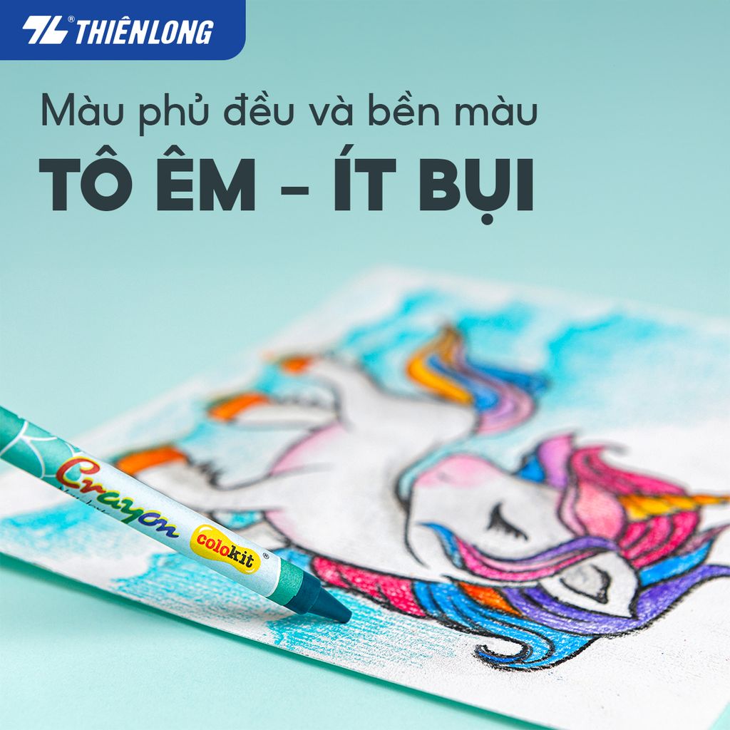 Bút sáp màu Colokit CR-C040