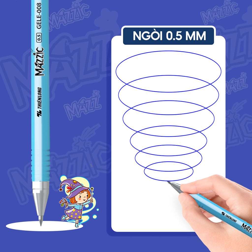 Bút gel xóa được Mazzic Thiên Long GELE-008
