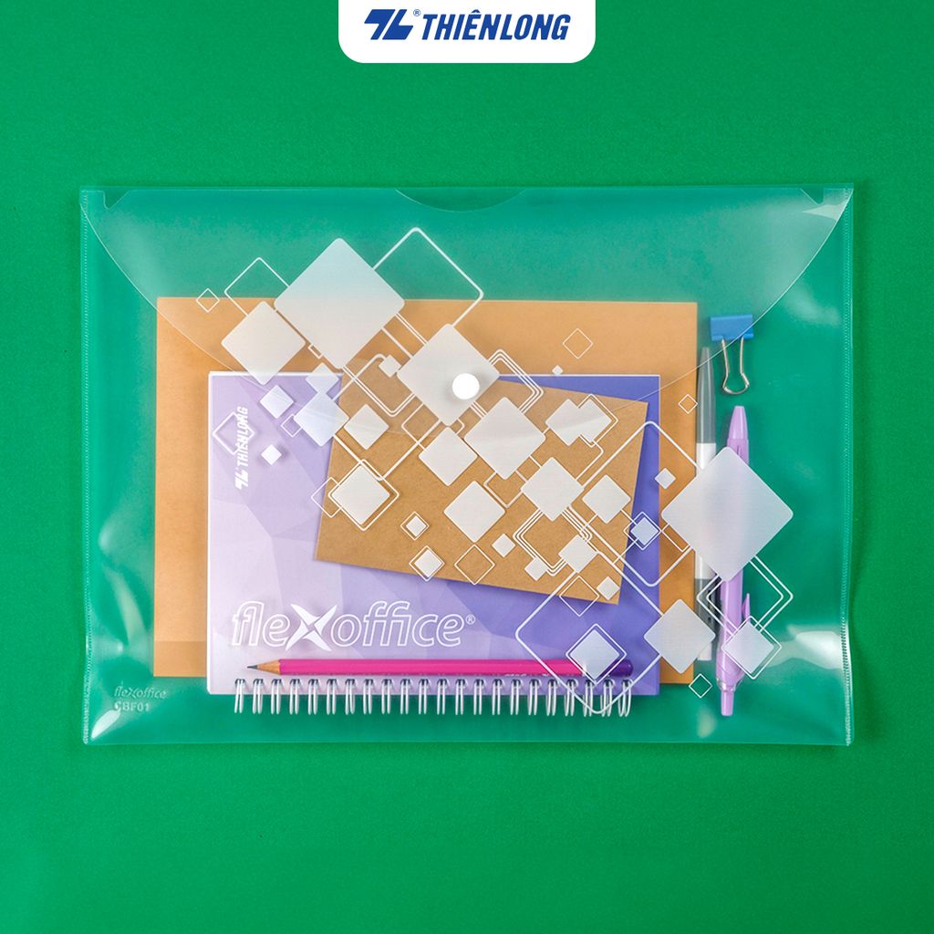 Bìa nút F4 Flexoffice có in FO-CBF01