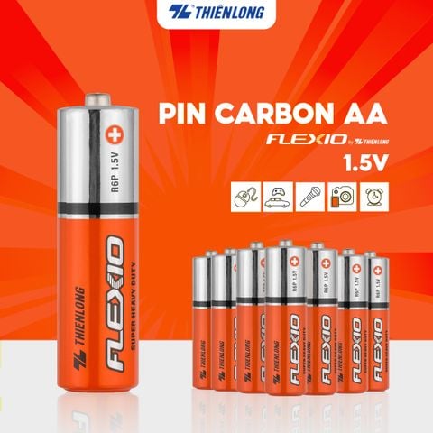 Lốc 4 Pin AA Thiên Long Flexio BAC-R6/4