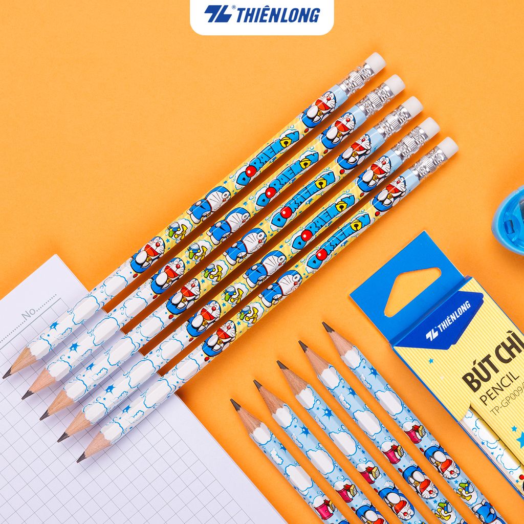 Combo 20 Bút chì gỗ Thiên Long Điểm 10 2B TP-GP009/DO