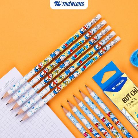 Combo 20 Bút chì gỗ Thiên Long Điểm 10 2B TP-GP009/DO