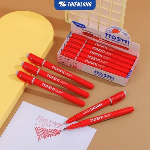 Combo 10 Bút lông dầu Hoshi Thiên Long PM-019/HS - Công nghệ Nhật Bản