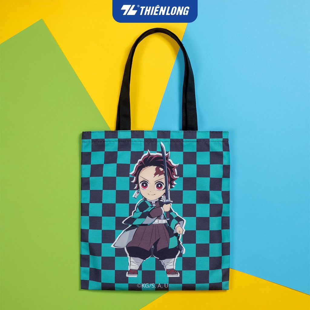 Túi vải Tote nhân vật Demon Slayer Thiên Long TB-001/DS