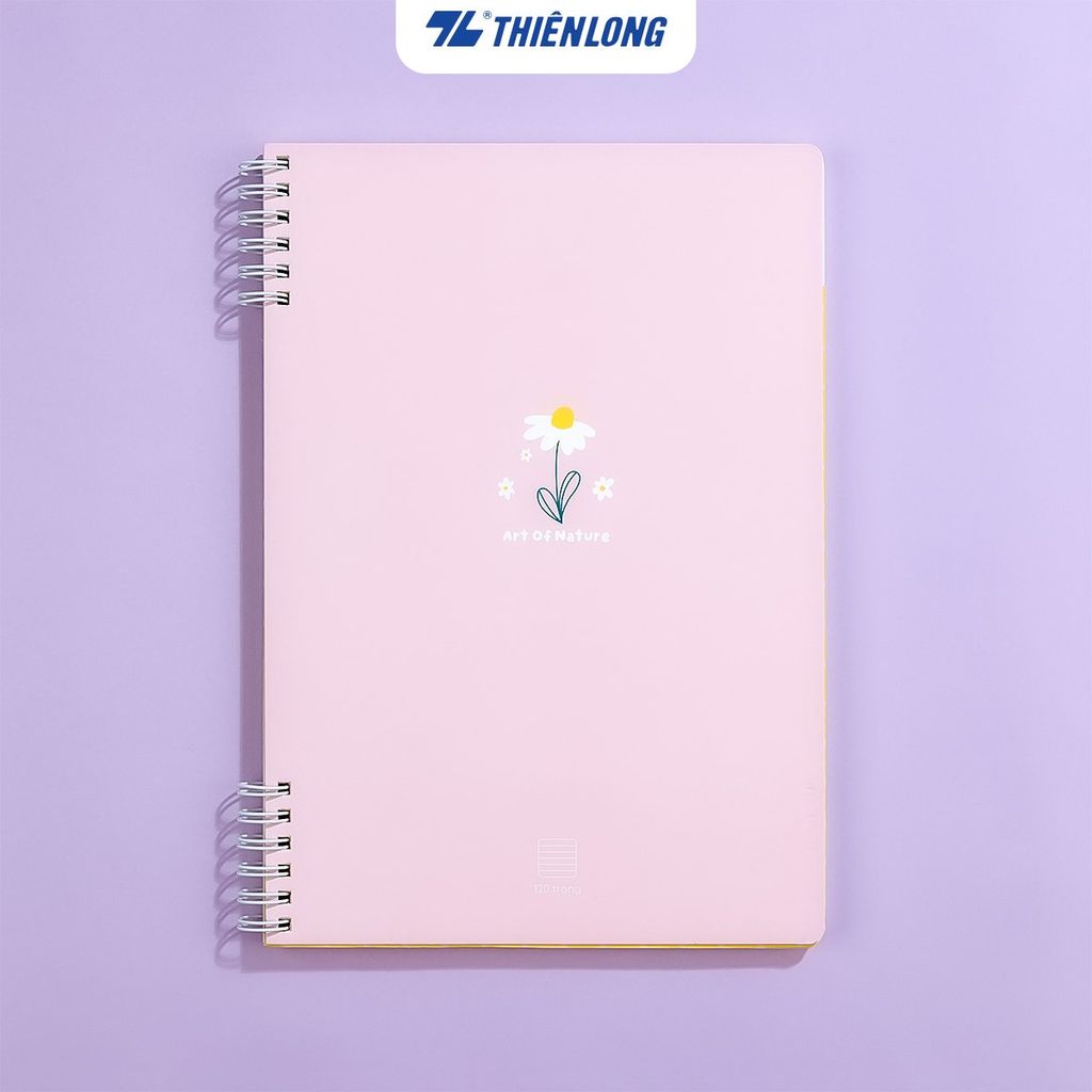 Sổ lò xo đường kẻ ngang B5 7mm Thiên Long